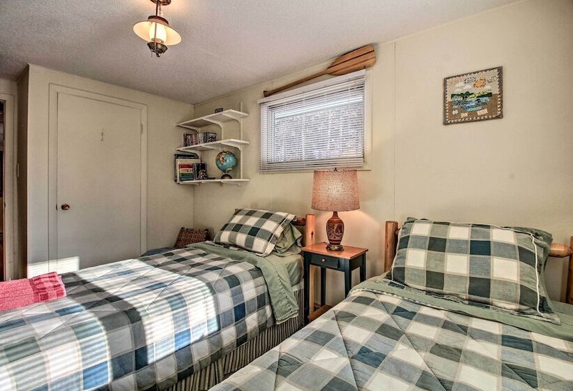 Waterfront Whitefish Lake Home W/ Dock!