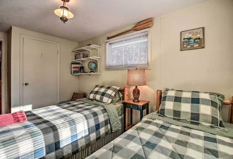 Waterfront Whitefish Lake Home W/ Dock!