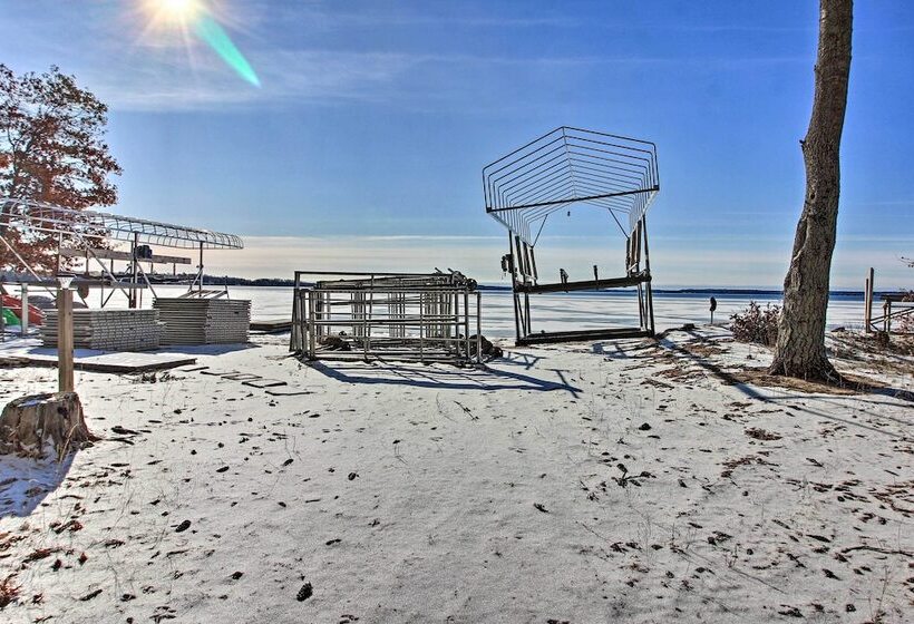 Waterfront Whitefish Lake Home W/ Dock!