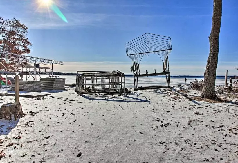 Waterfront Whitefish Lake Home W/ Dock!