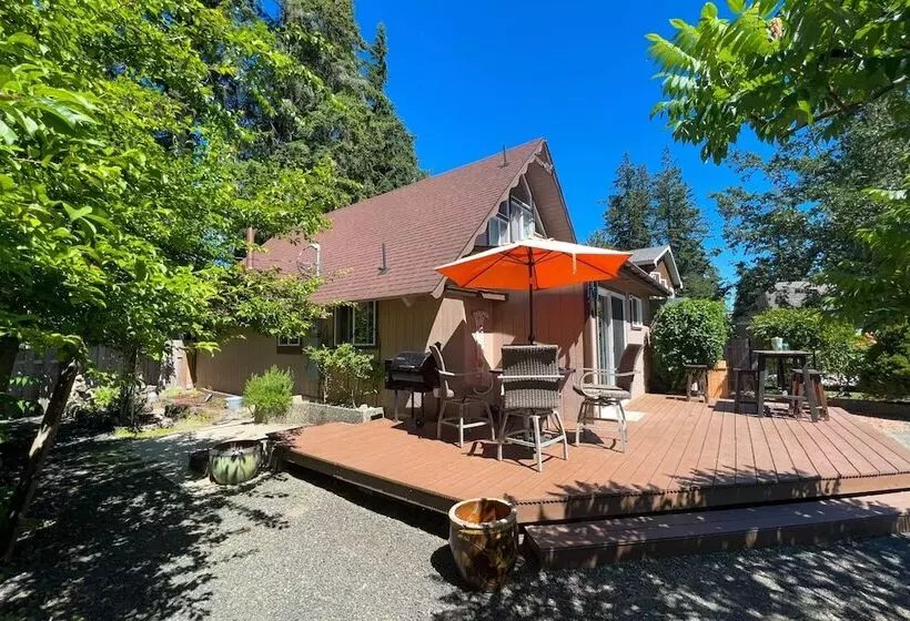 Coastal Cabin W/ Puget Sound & Rainier Views!