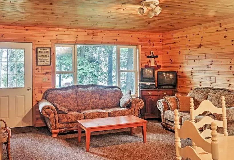 Gould City Lakefront Hideaway W/ Dock & Rowboat!