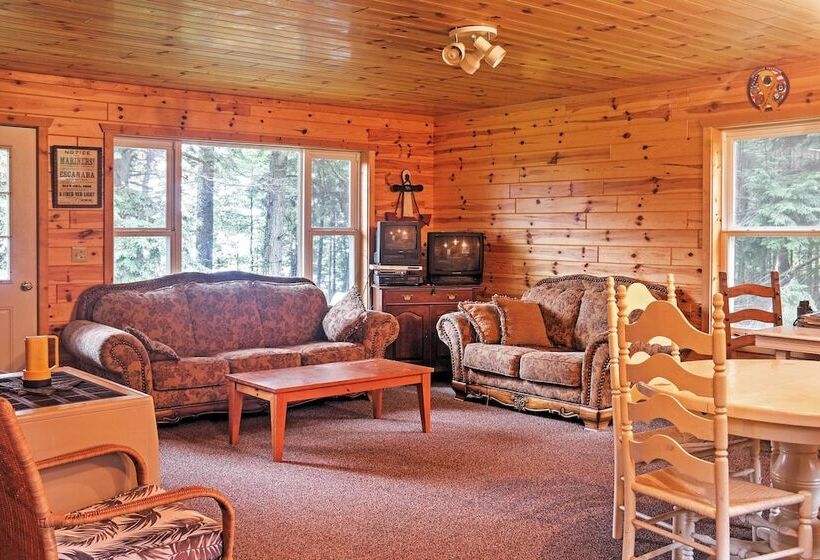 Gould City Lakefront Hideaway W/ Dock & Rowboat!