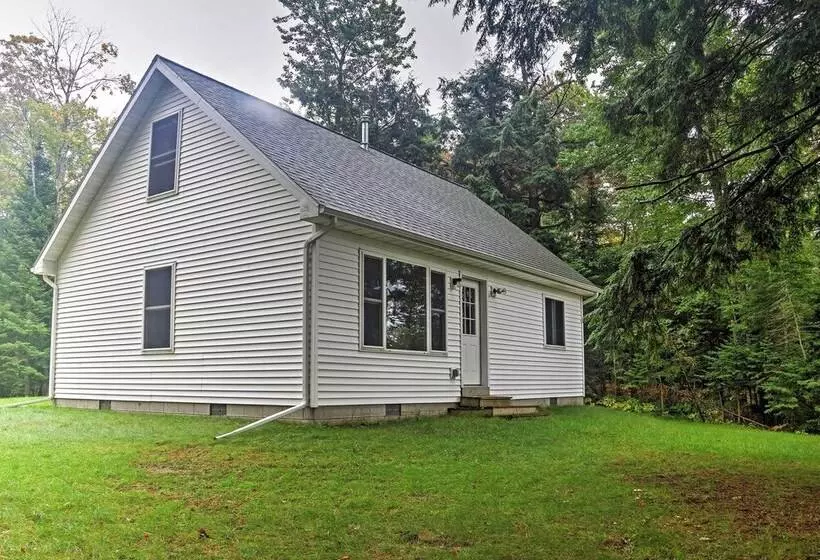 Gould City Lakefront Hideaway W/ Dock & Rowboat!