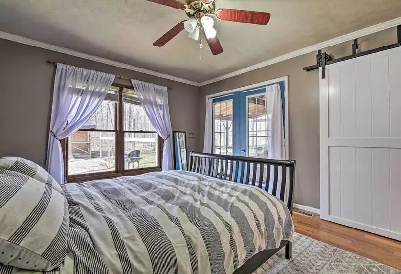 All Season Indian Lake Home W/ Covered Deck!