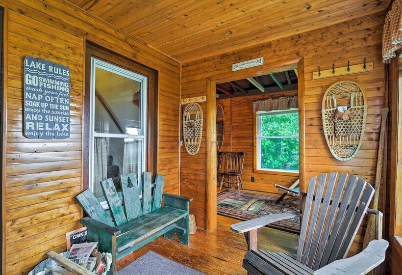 Northville Lakefront Escape W/ Deck: Walk To Lake