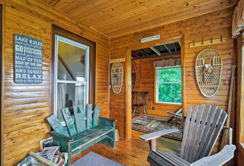 Northville Lakefront Escape W/ Deck: Walk To Lake