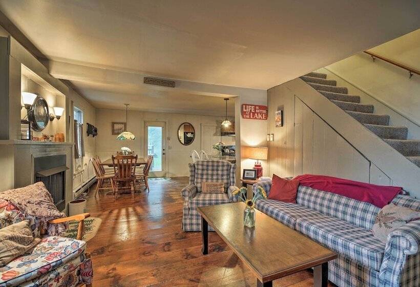 Northville Lakefront Escape W/ Deck: Walk To Lake