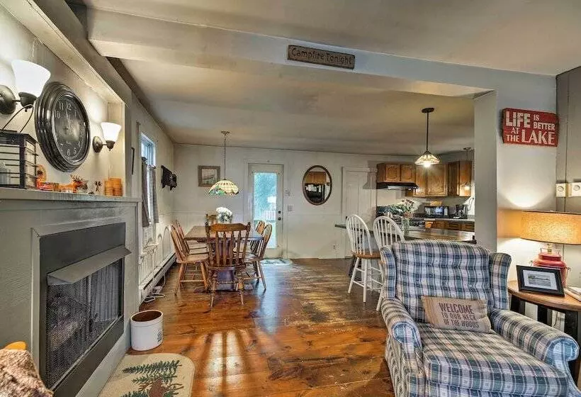 Northville Lakefront Escape W/ Deck: Walk To Lake