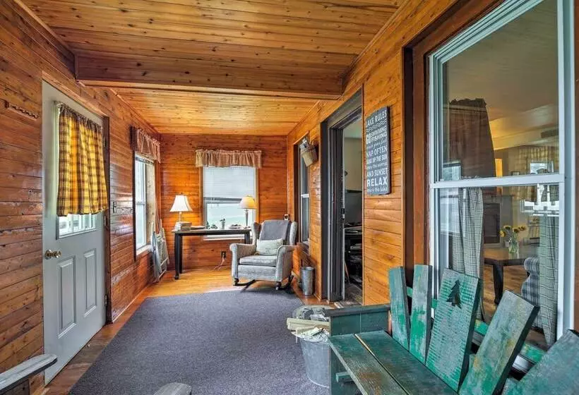 Northville Lakefront Escape W/ Deck: Walk To Lake