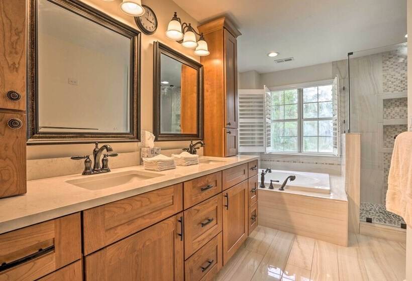 Pet Friendly Suburban Escape W/ Deck & Grill!