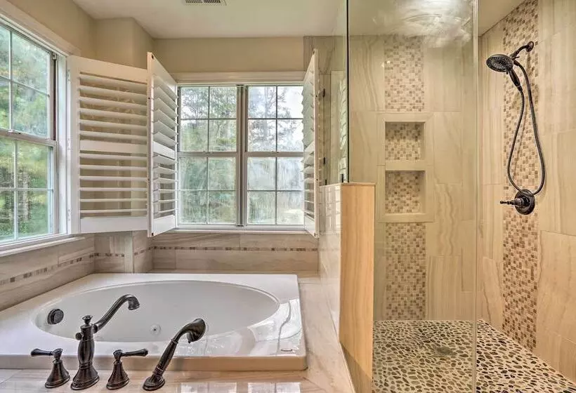 Pet Friendly Suburban Escape W/ Deck & Grill!