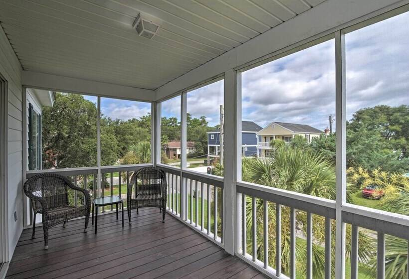 Steps To Pool & Ocean: Surfside Beach Home Base!