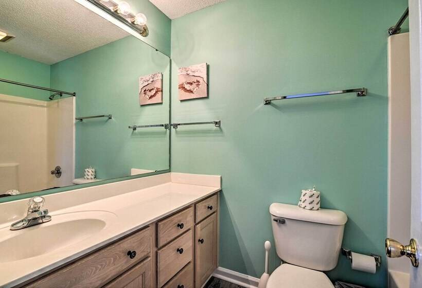 Steps To Pool & Ocean: Surfside Beach Home Base!