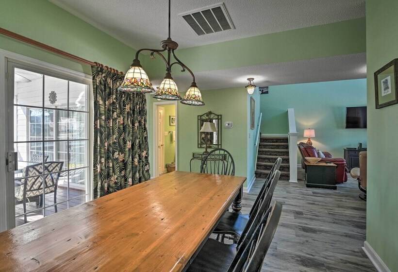 Steps To Pool & Ocean: Surfside Beach Home Base!