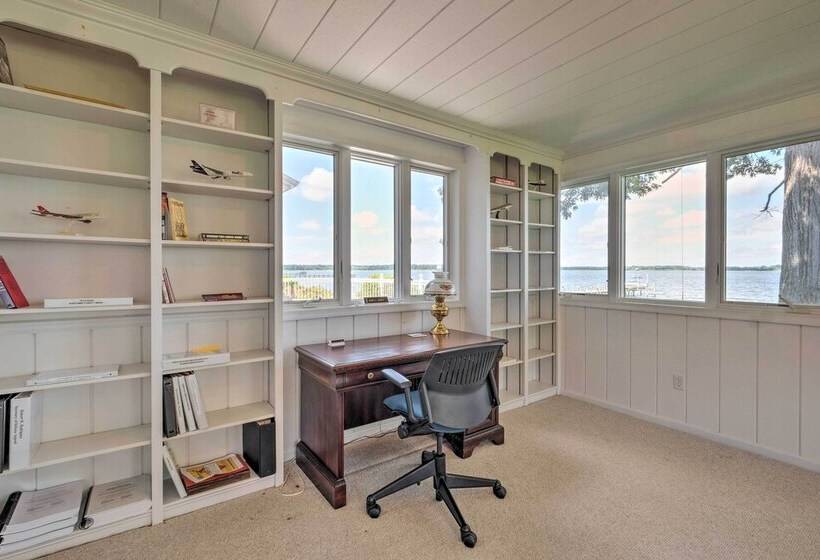 Waterfront Leonardtown Retreat W/ Dock Access!