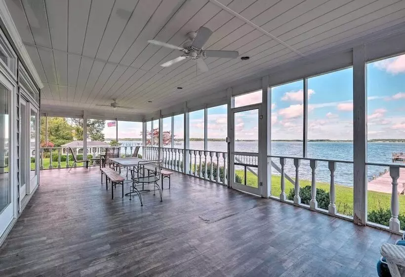 Waterfront Leonardtown Retreat W/ Dock Access!