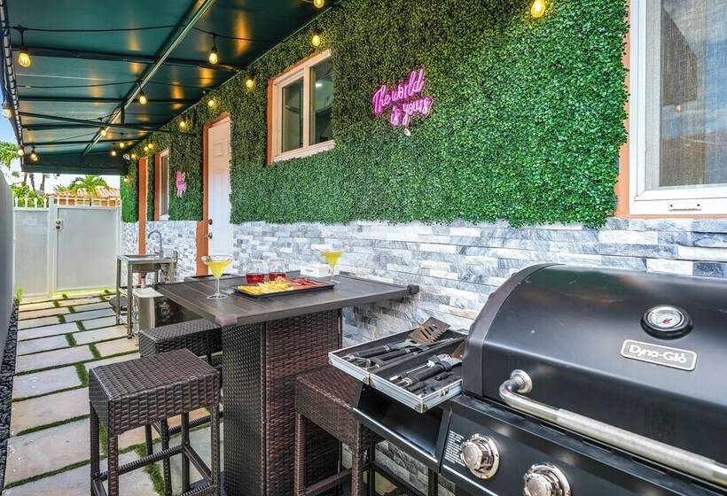 住所  Happy Escape, 15 Min To Beach, Massage Shower Jets, Bar, And Bbq