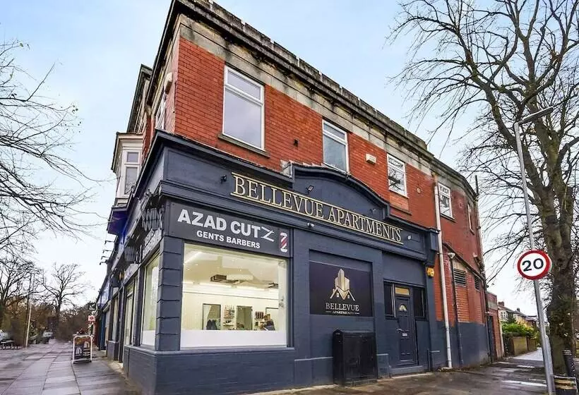 ホテル Oyo Bellevue Apartments Middlesborough