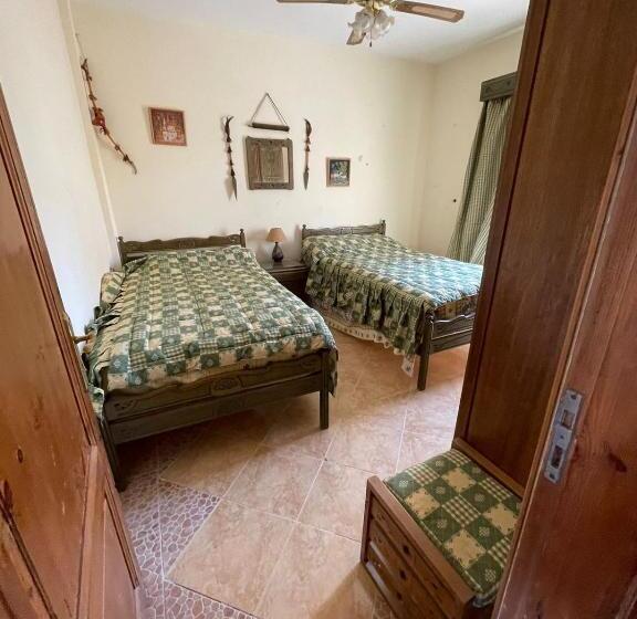 استراحتگاه فيلا مع حديقة وشواية  For Family V