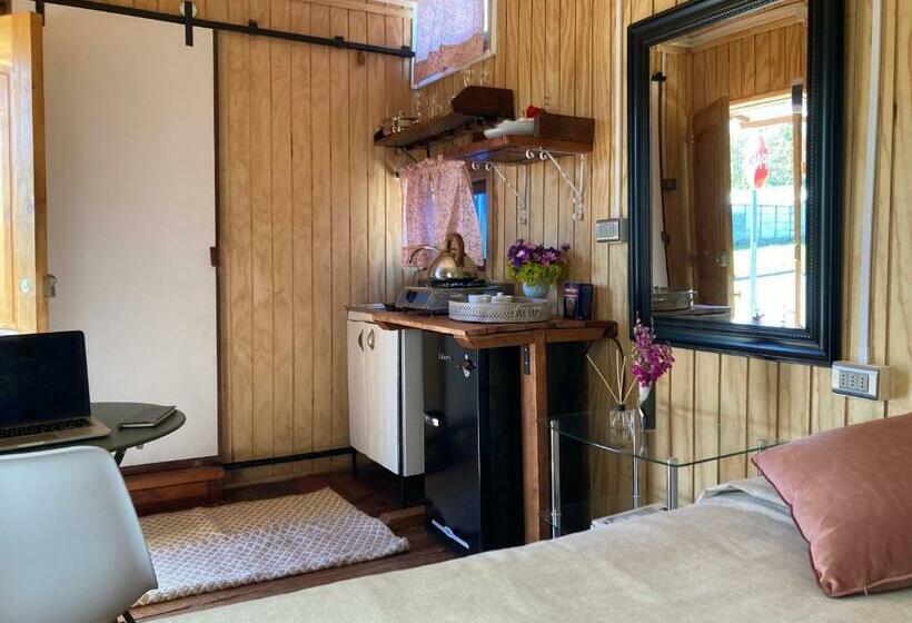 カプセルホテル Tiny Cabin Móvil Lemupewen Chillán