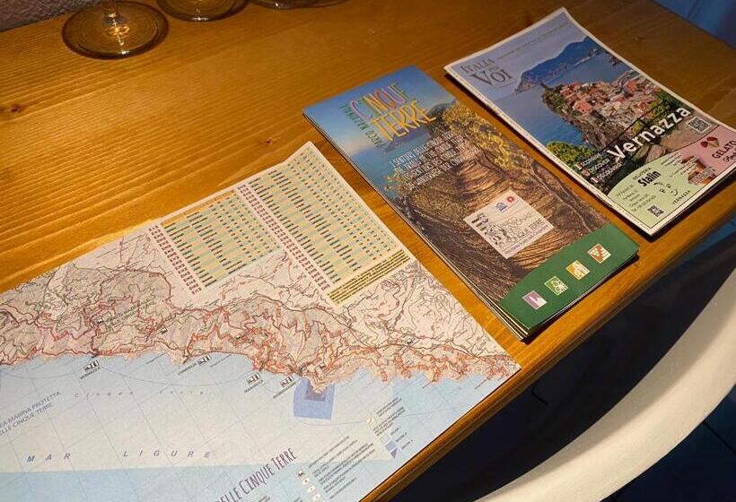 Pensjonat La Marina Camera Matrimoniale Con Terrazzo Esterno Privato Vista Mare