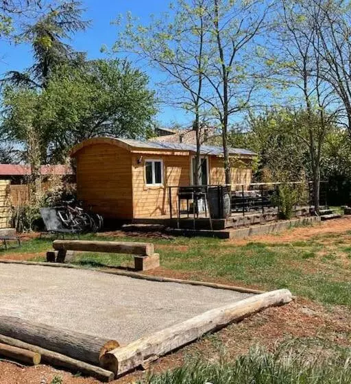 Kapselihotelli La Roulotte Du Verdon