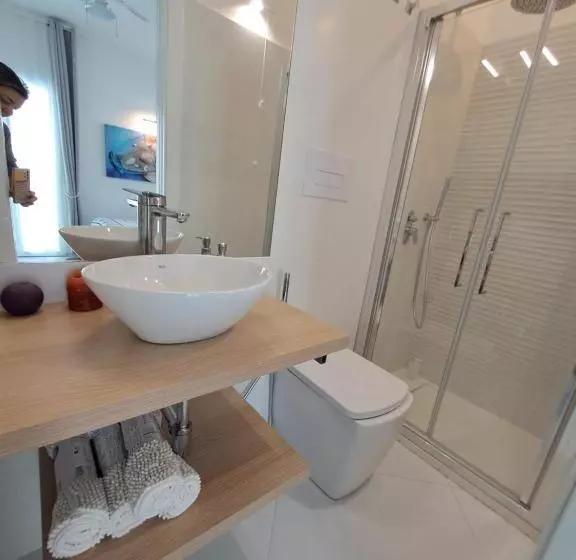 ベッドアンドブレックファースト Blue Life, Sea Luxury Rooms On The Beach Between Palermo And Cefalu