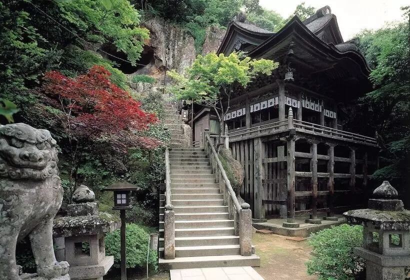 旅館 Ooedo Onsen Monogatari Wanwan Resort Awazu