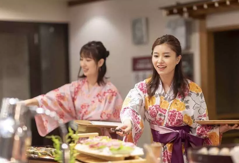 旅館 Ooedo Onsen Monogatari Wanwan Resort Awazu