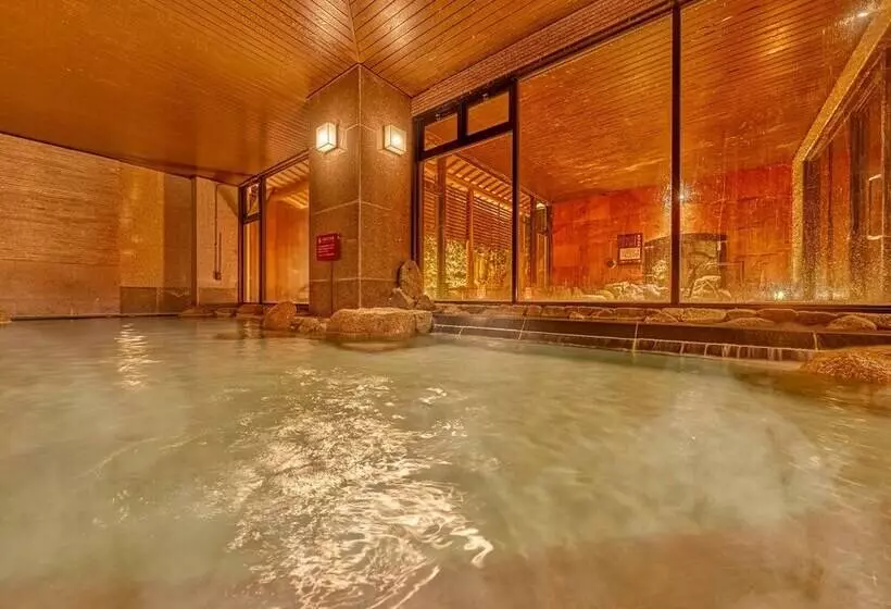 旅館 Ooedo Onsen Monogatari Wanwan Resort Awazu