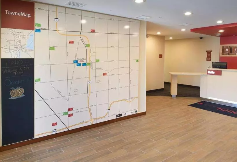 Hotelli Towneplace Suites By Marriott Detroit Troy