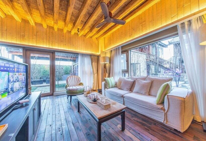 호텔 Villafound Jade Lijiang