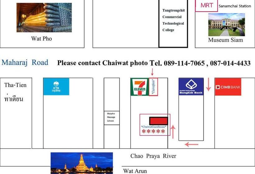 هاستل Chaiwat Guesthouse