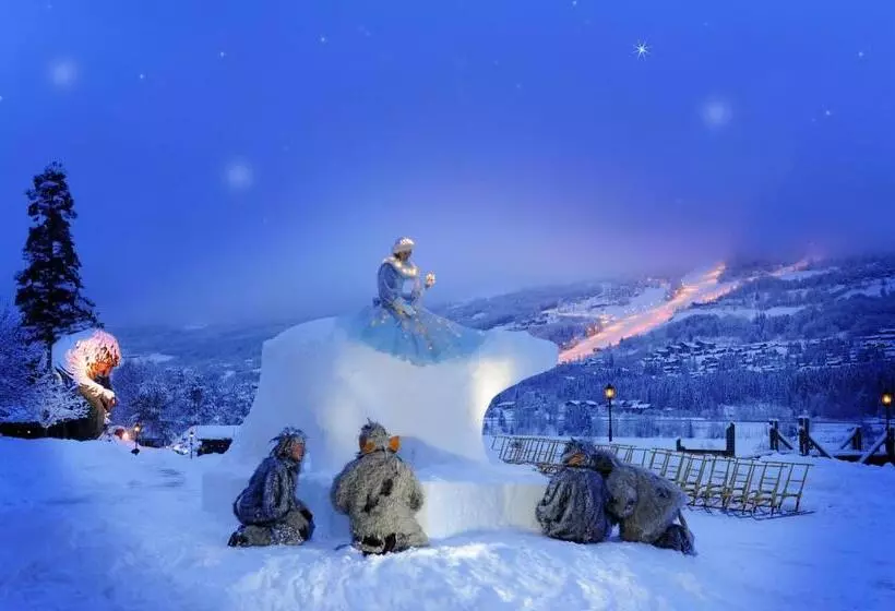 Hotelli Hunderfossen Snow