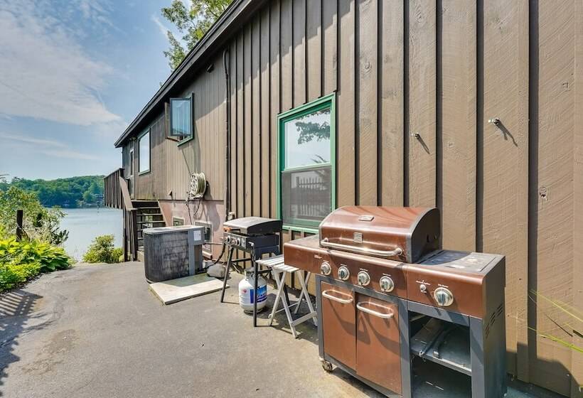 Lakefront Queensbury Home: Kayaks + Boat Dock