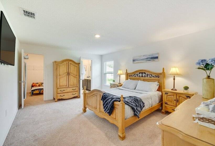 Modern Poinciana Retreat: 27 Mi To Disney World!