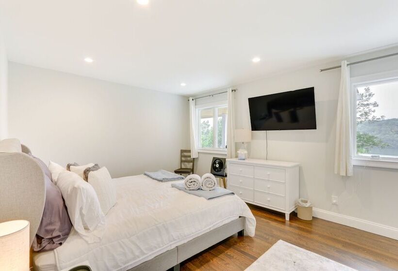 New Milford Lakefront Home: Deck, Pool & Dock!