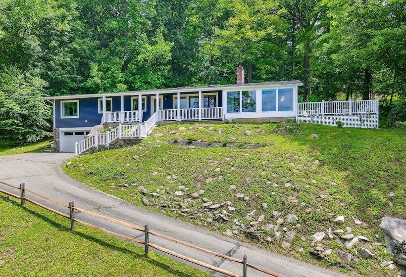 New Milford Lakefront Home: Deck, Pool & Dock!