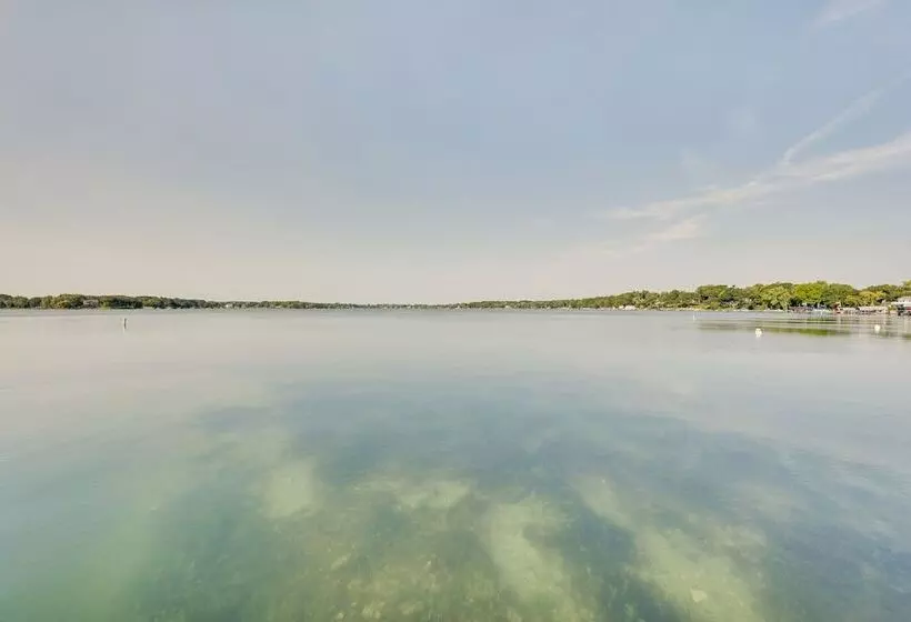 Powers Lake Home W/ Patio   9 Mi To Lake Geneva!