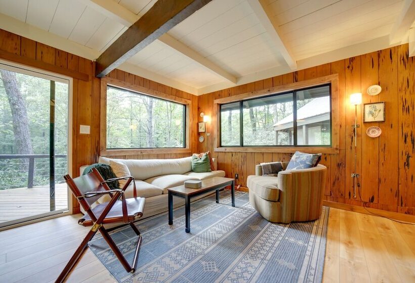 Sapphire Treehouse Cabin W/ Views, Deck, Fireplace