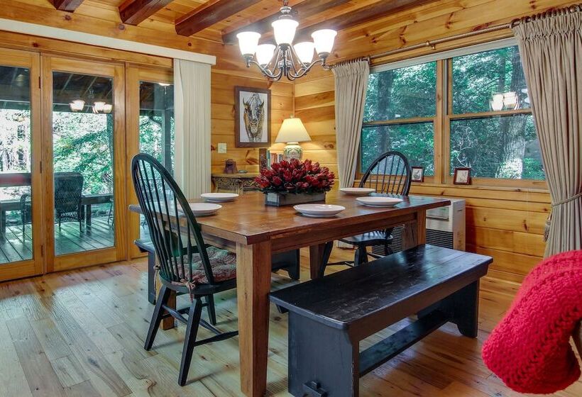 Secluded & Rustic Cabin On South Toe River!