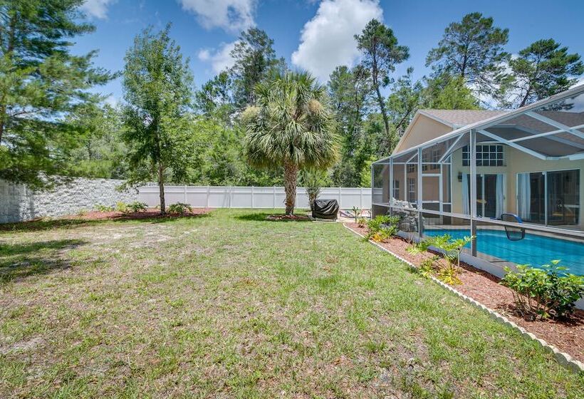 Spring Hill Home W/ Private Pool & Games!