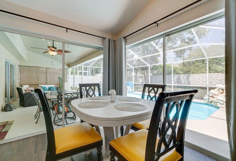 Spring Hill Home W/ Private Pool & Games!