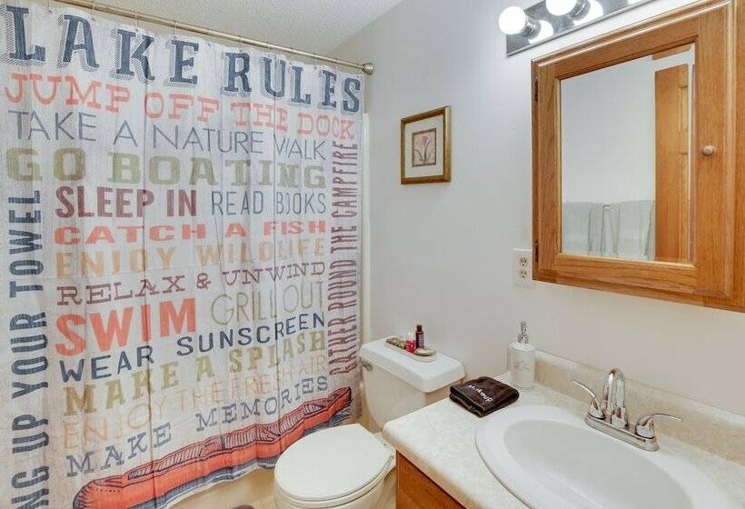 Waterfront Lake Arrowhead Home W/ Dock!