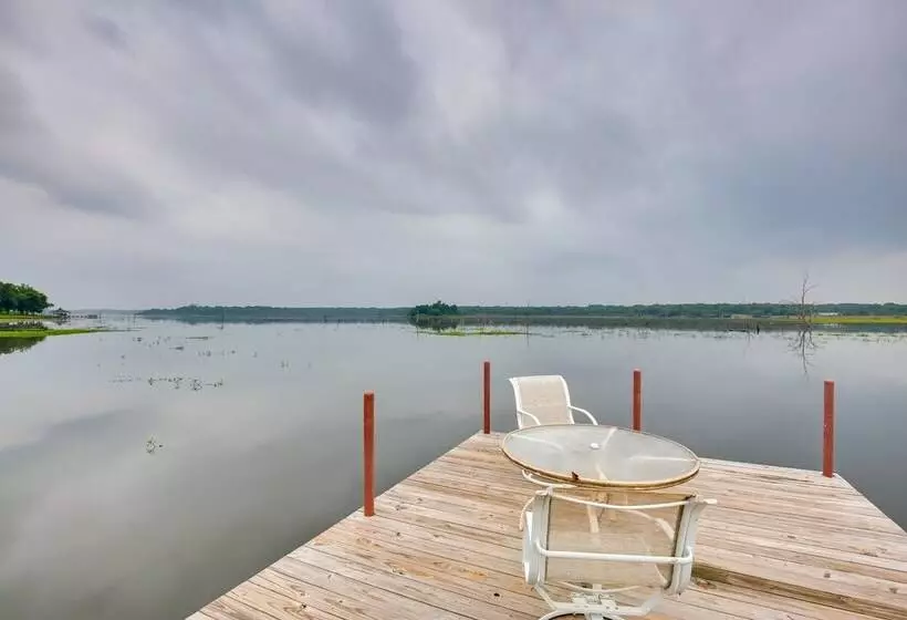 Waterfront Lake Fork Vacation Home W/ Boat Dock!