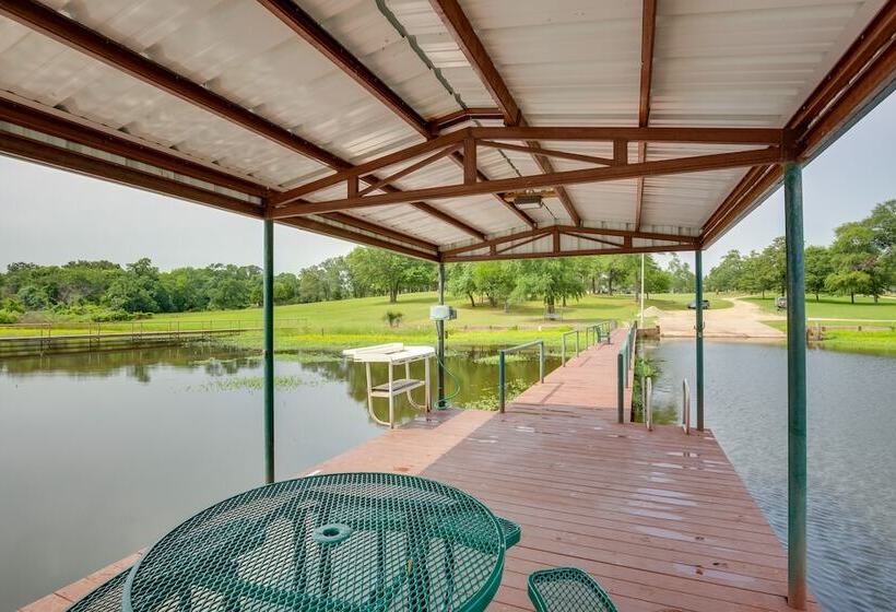 Waterfront Lake Fork Vacation Home W/ Boat Dock!