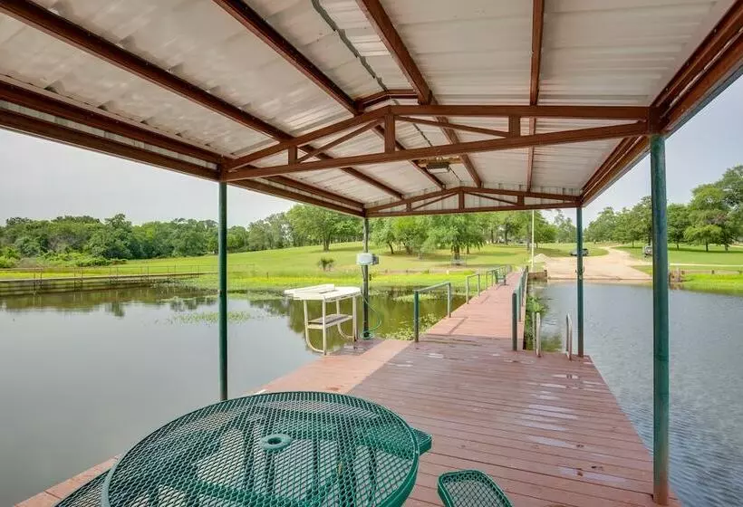 Waterfront Lake Fork Vacation Home W/ Boat Dock!