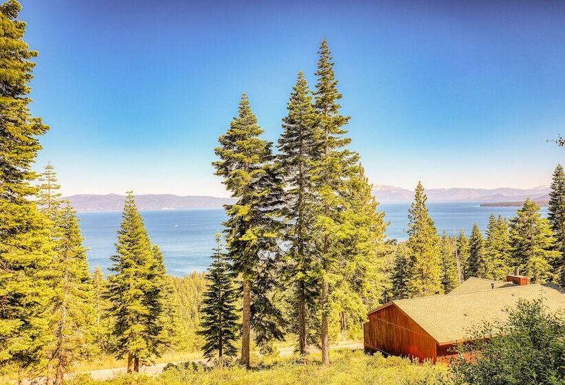 Luxe Tahoe City Cabin W/ Lake Views & Beach Access