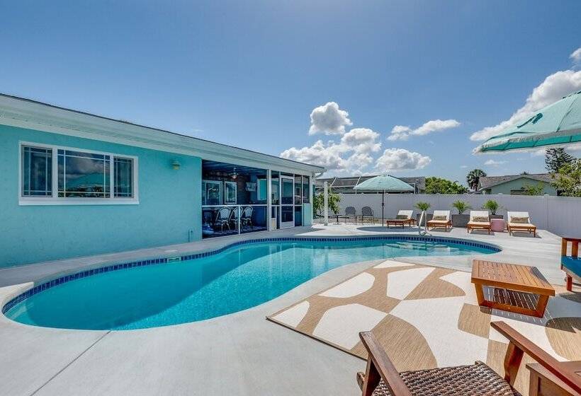 Luxury Apollo Beach Retreat W/ Private Pool & Dock